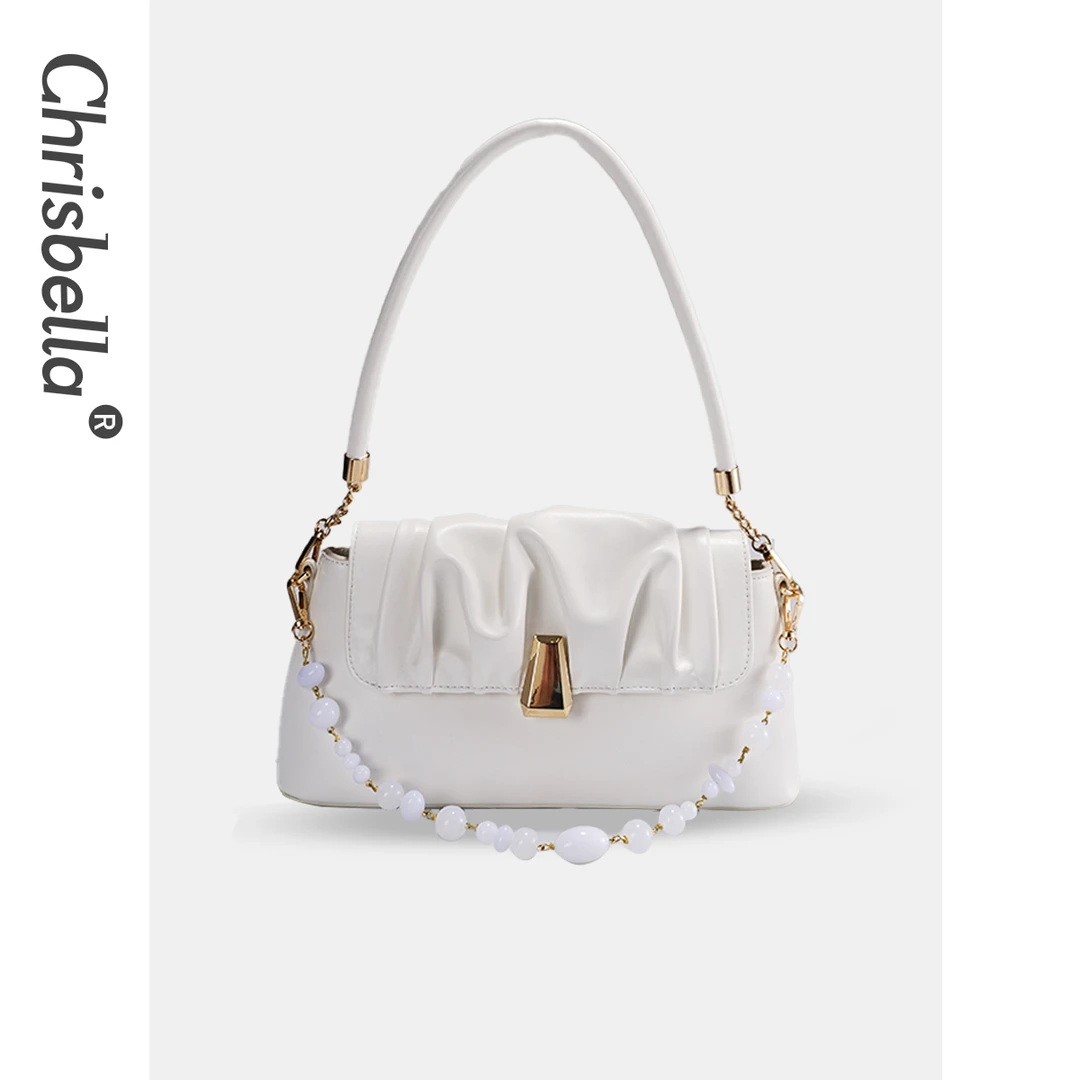 CHRISBELLA手提腋下包女潮流小众单肩斜跨包0300