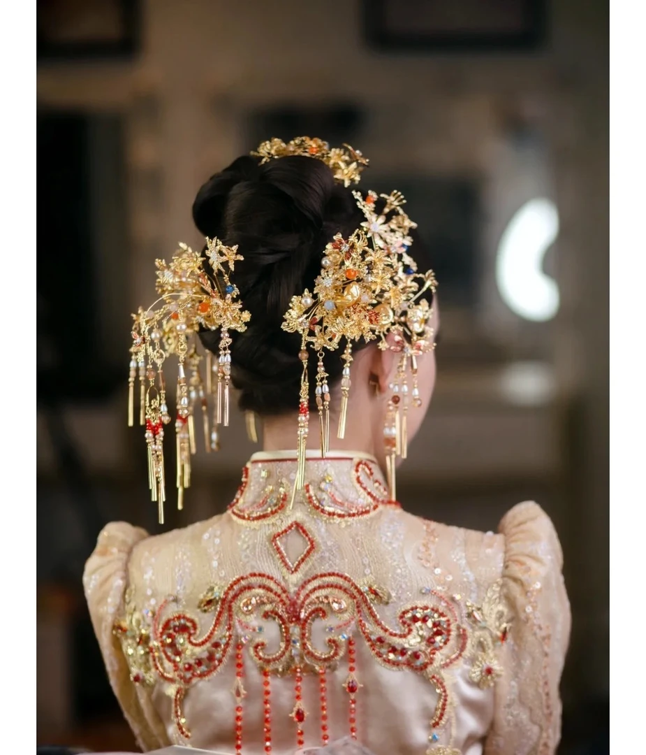 一诺新娘中式古装头饰