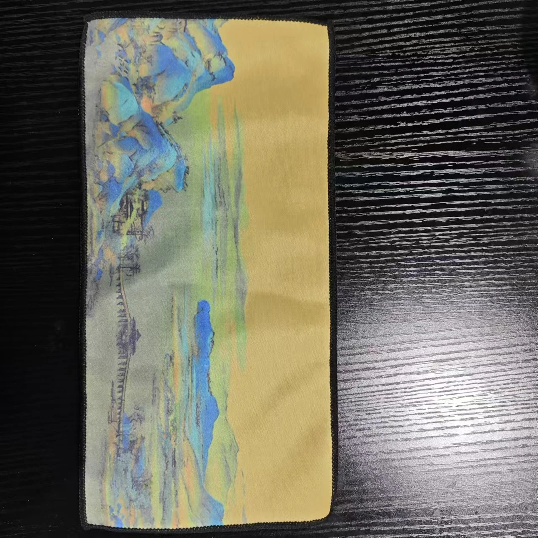 G1971-特价千里江山茶巾QCBY-001茶道茶周边