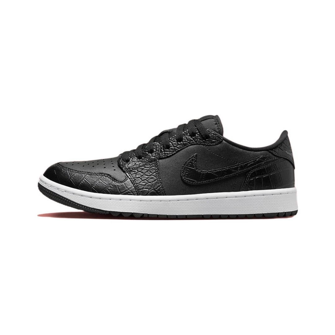 AIR JORDAN官方正品 AJ1男款低帮高尔夫黑武士休闲鞋  DD9315-003