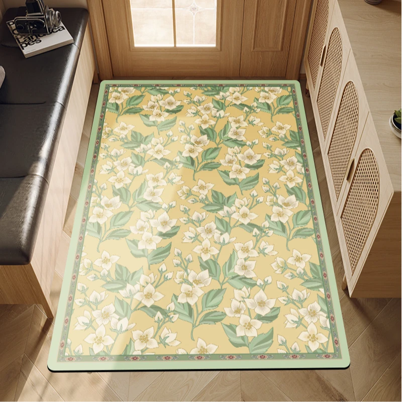 【120X180】硅藻泥大入户防滑垫地垫垫脚垫速干客厅卧室家用可裁剪