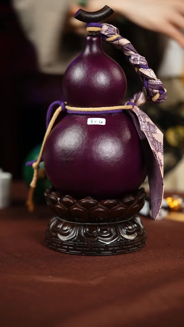 【闪购商品】276大漆酒葫芦可装开水900ML左右