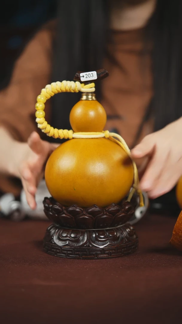 【闪购商品】203号400ML左右大漆酒葫芦可装开水