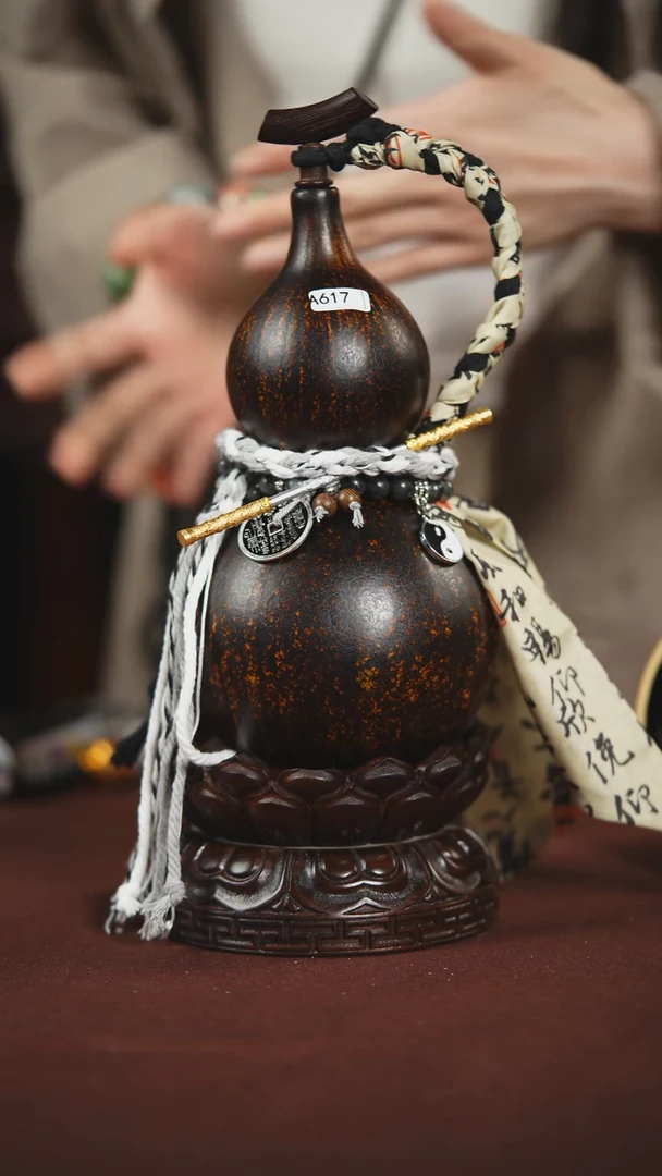 【闪购商品】617大漆酒葫芦可装开水600ML左右