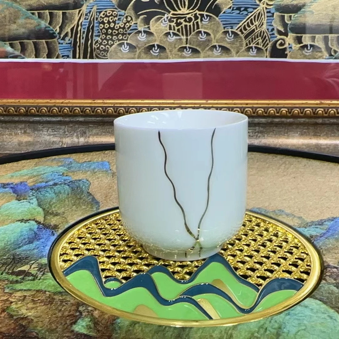 汇儒堂白色品茗杯小杯茶杯60ML