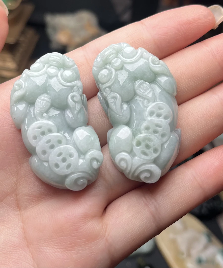缅甸翡翠a货貔貅