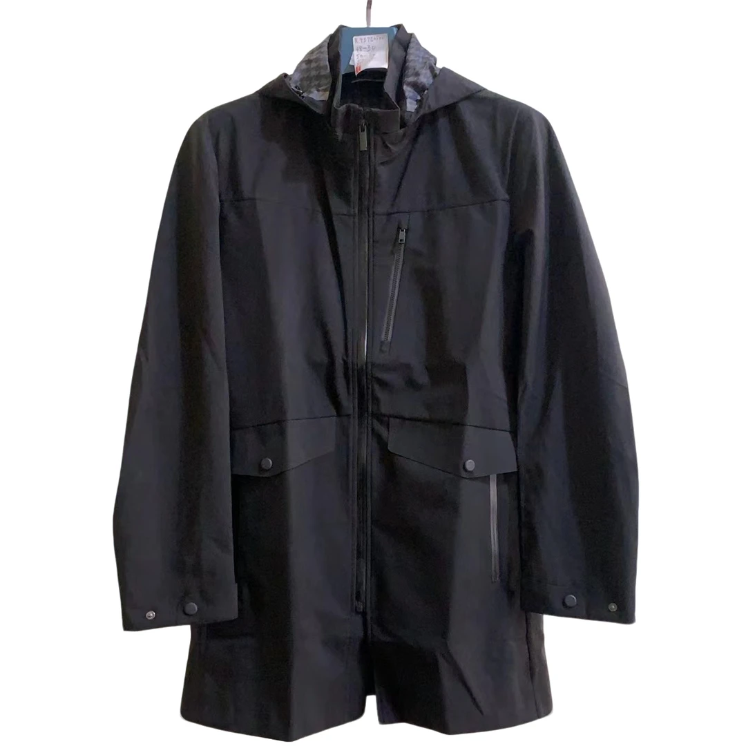 秋季高档男装外套薄款商务上衣男士休闲时尚中年夹克速干