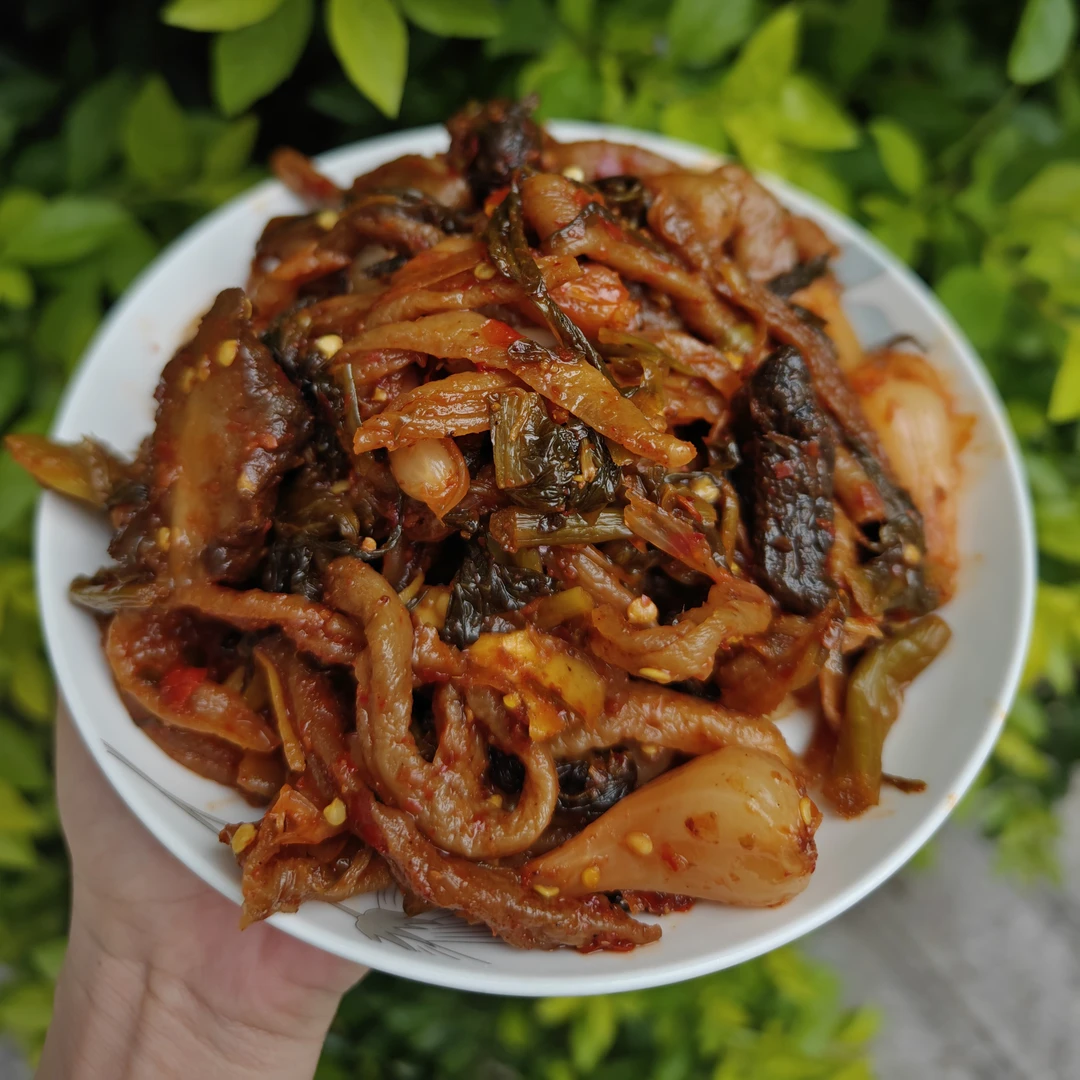 云南普洱下饭腌菜 混合腌菜大杂烩萝卜条萝卜丝洋姜藠头腊腌菜