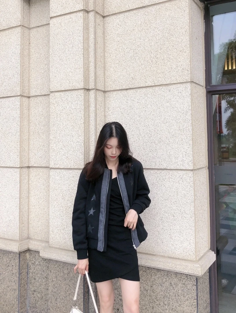 Givenchy/纪梵希/星星棒球服毛呢外套 M码 全新带吊 GM001170