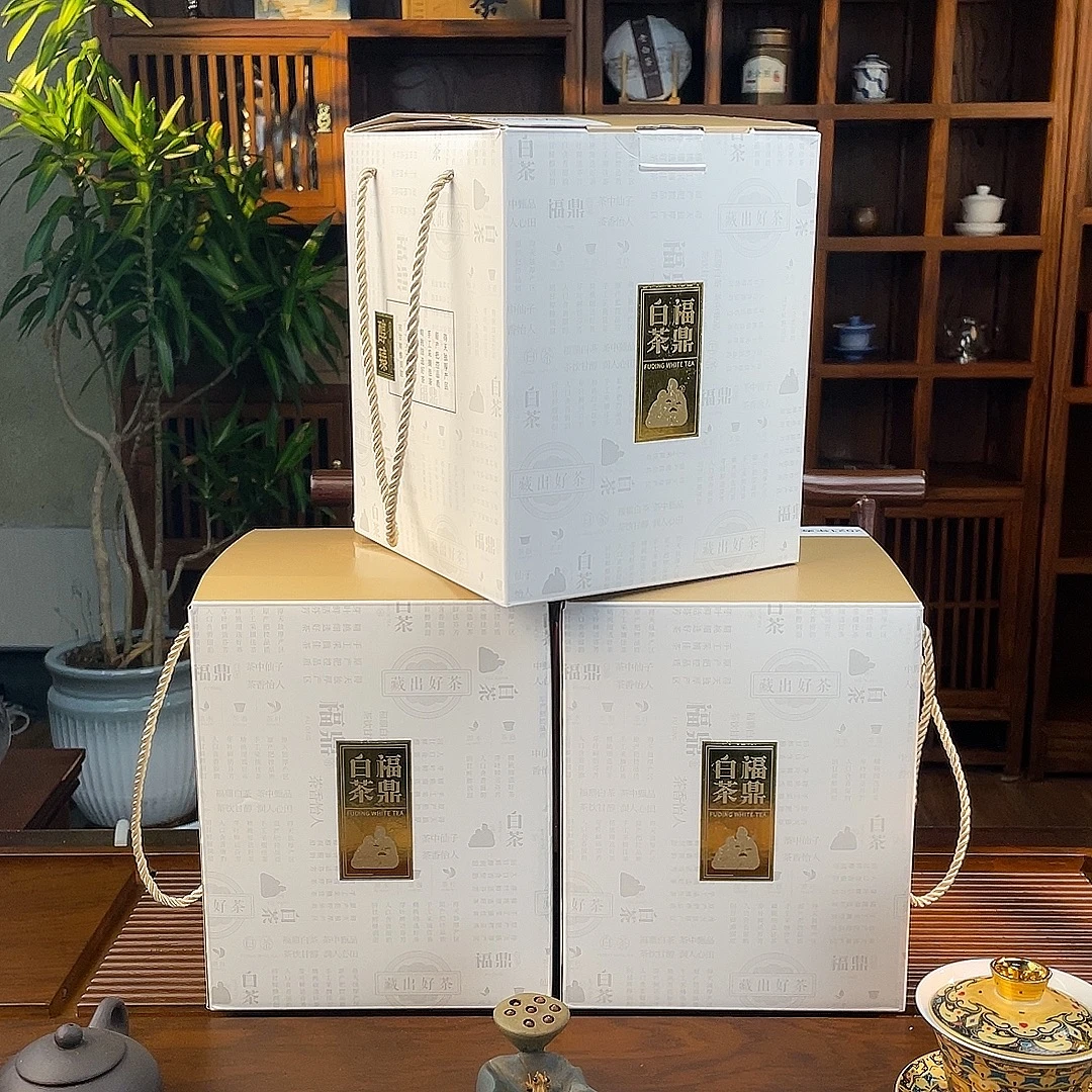 福鼎核心产区2019年白露寿眉白露茶老白茶口粮茶节日礼盒500g一盒