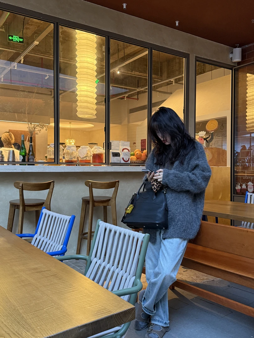 【ZHANGDAYUN】94376#【Ins博主一定拿捏的chaoji 慵懒抗冻大毛衣】