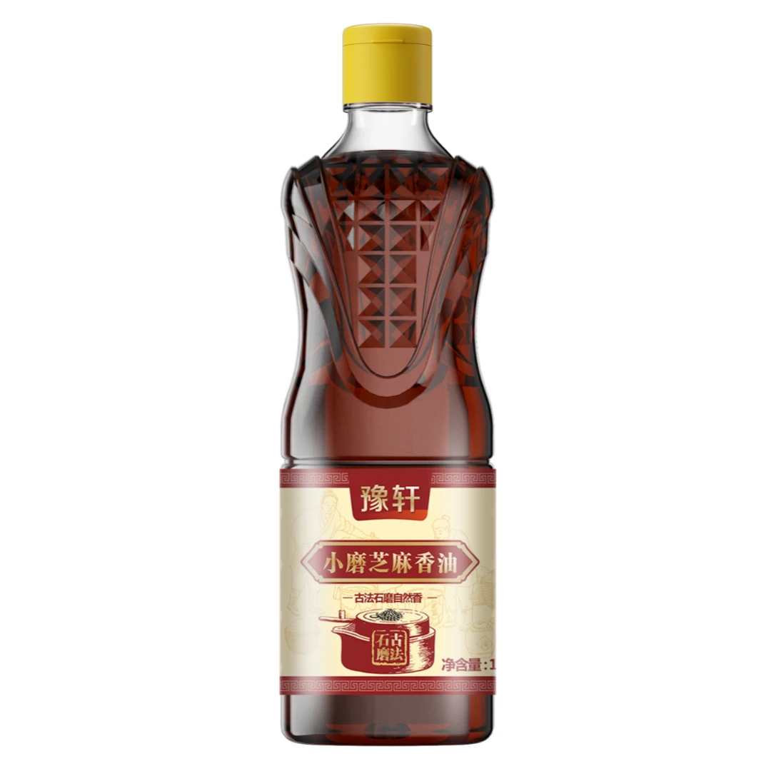 【小萱专属】1L小磨香油芝麻油火锅油碟拌凉菜调味油石磨工艺包邮