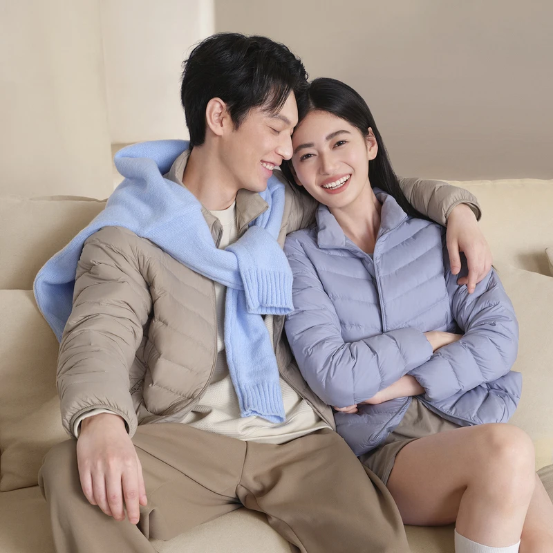 【波司登】2024秋冬季新款时尚简约百搭情侣短款轻薄保暖羽绒服