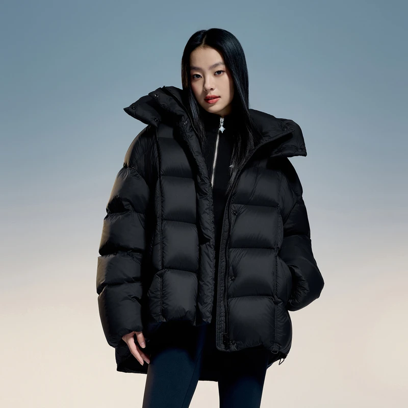 波司登2024冬季新款女一手长泡芙-羽绒服B40143104休闲加厚