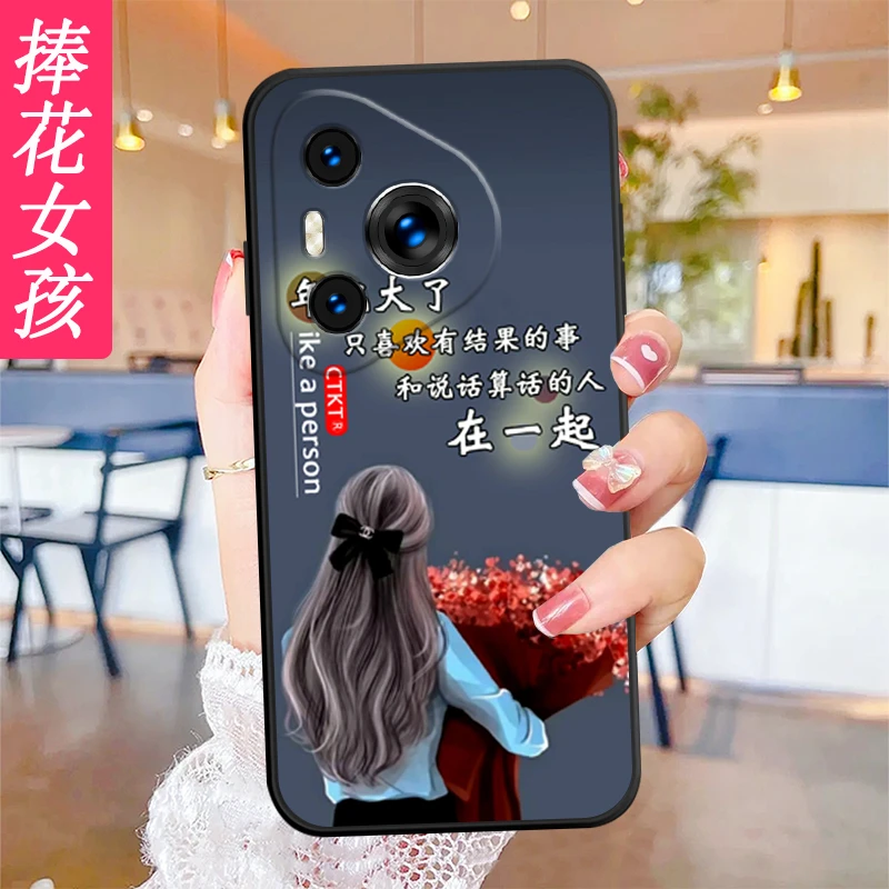 华为pura70手机壳ADY-AL00男女新款潮软硅胶镜头全包边防摔男p70