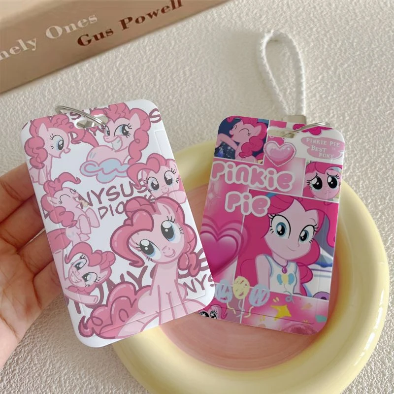 小马宝莉碧琪学生滑盖卡套饭卡公交卡身份证件保护套门禁卡校园