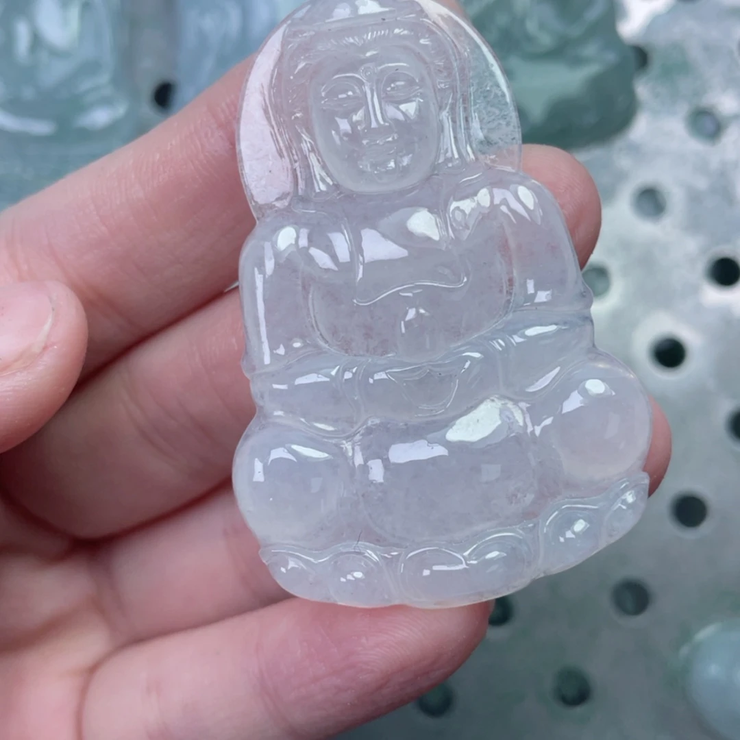 【闪购商品】翡翠颈饰未镶嵌观音