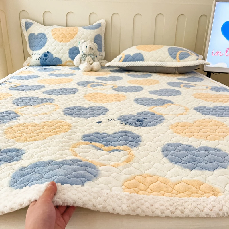 牛奶绒床垫软垫家用折叠榻榻米垫子学生宿舍单人垫被褥子卧室垫褥