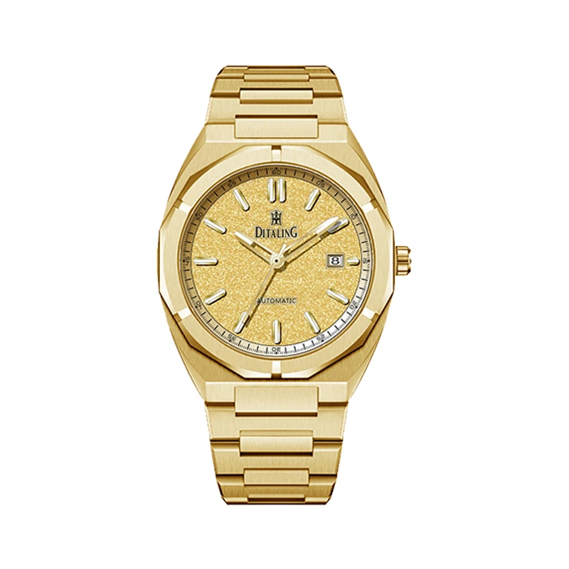 DITALING【皇家金表】橡树腕表男士进口全自动机械机芯大金手表推荐
