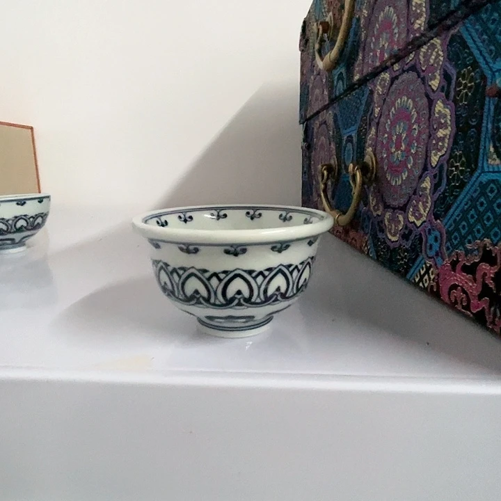 杯景德镇陶瓷杯盖碗手工