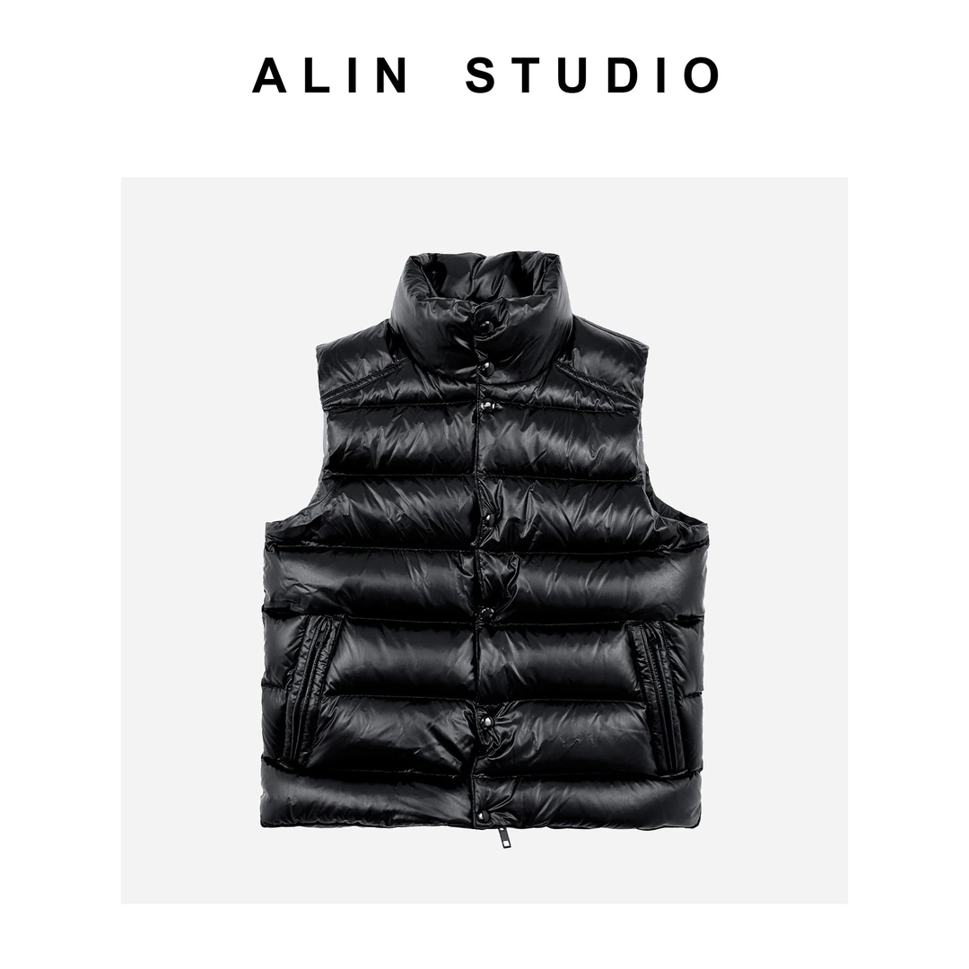 ALIN【单排拉链羽绒马甲】秋季百搭时髦单排拉链羽绒马甲 YL-AW6998