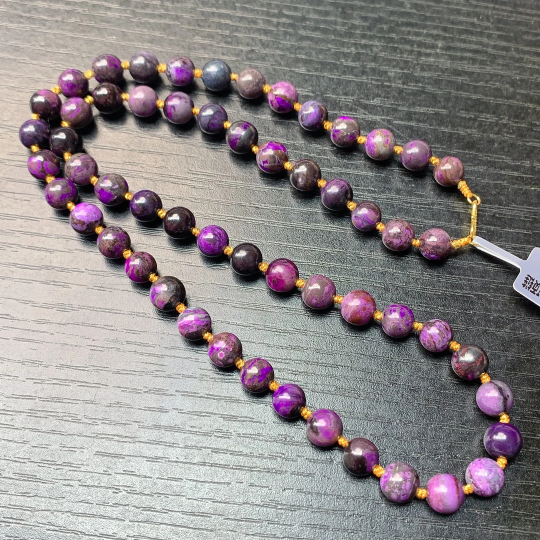 匡氏珠宝 高货舒俱来老油紫项链 Z-HL-A0103（多样性发一）