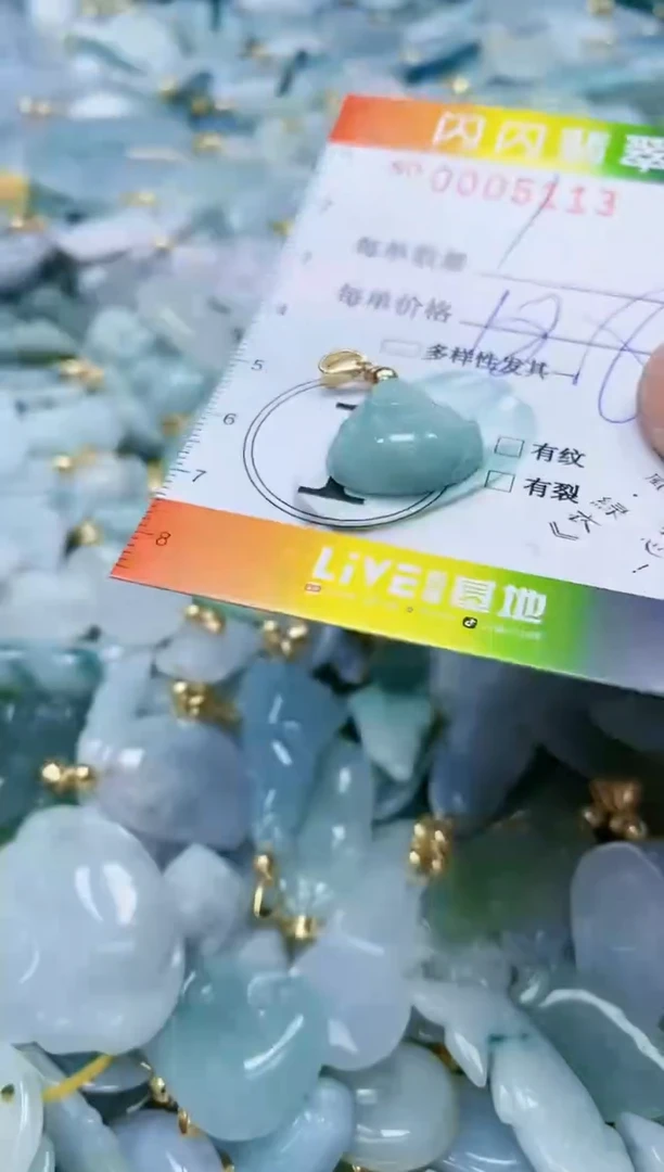 【闪购商品】翡翠颈饰未镶嵌闪购商品0005113