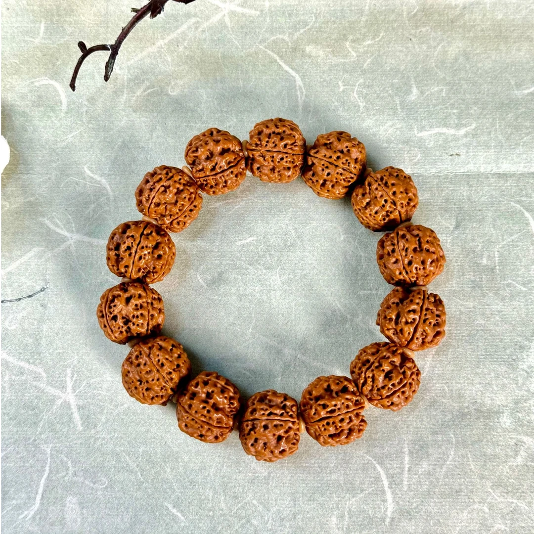 【紫禁城精选】尼泊尔大金刚菩提手串五瓣