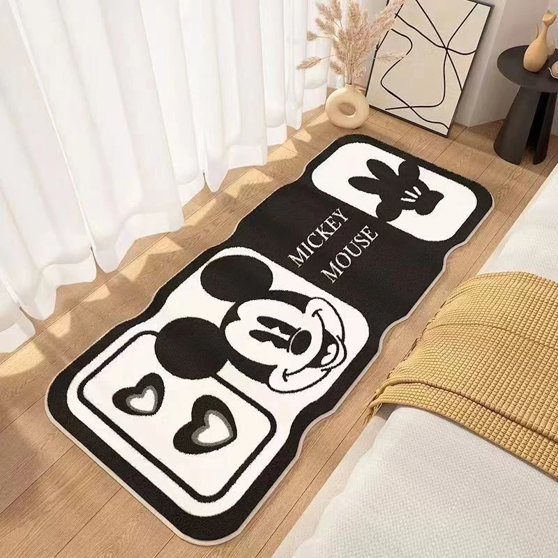 卧室地毯地垫床边毯简约家用卡通客厅茶几沙发垫子榻榻米床前地毯