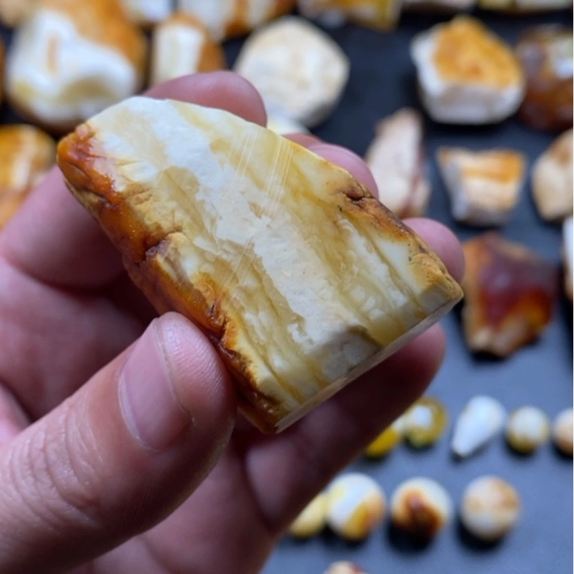 【闪购商品】定制琥珀未镶嵌桥**雨