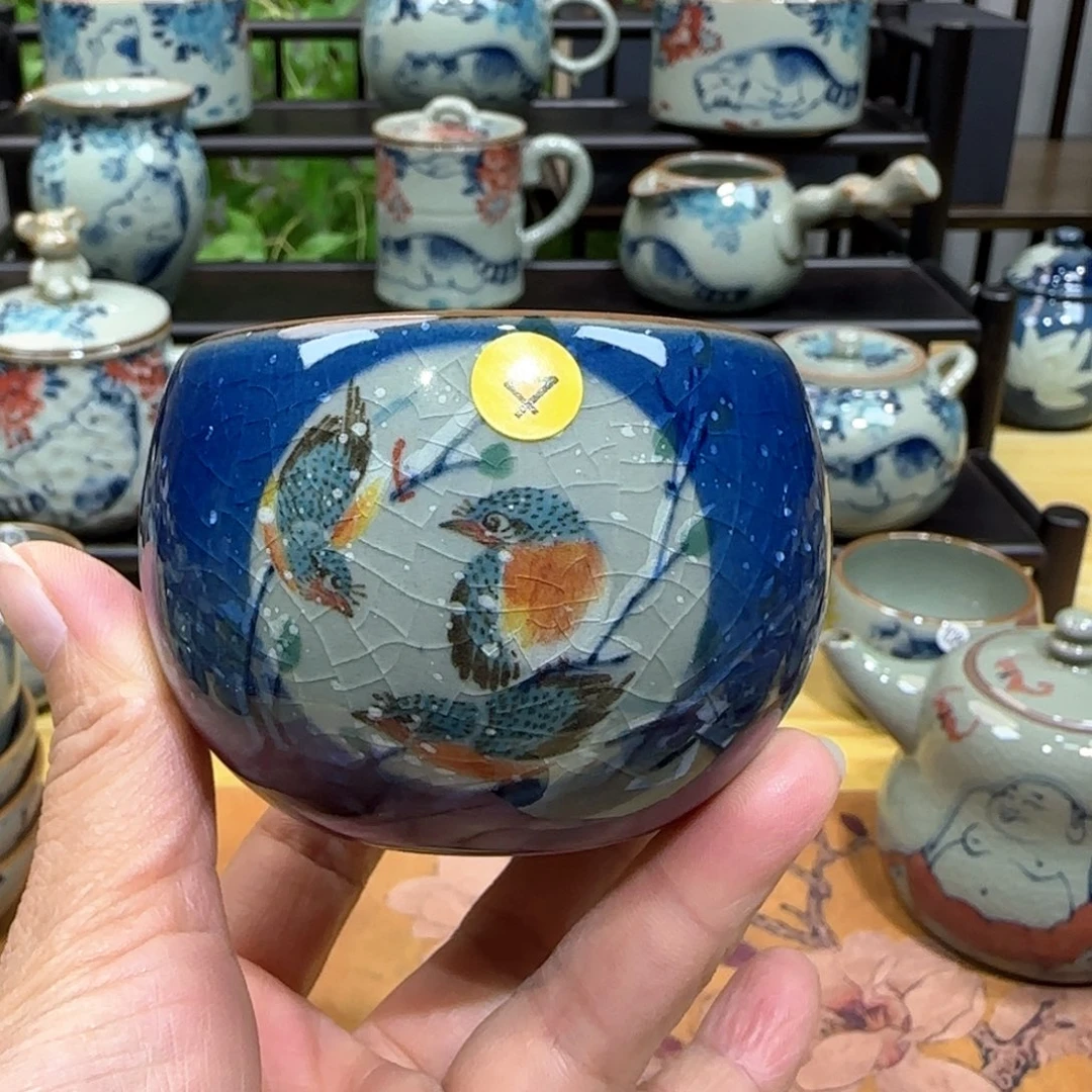 景德镇陶瓷手绘作品
