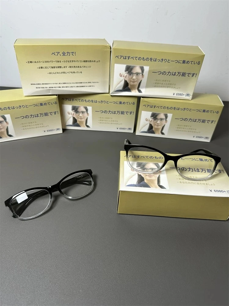 【轻奢高货】弹簧腿老花镜超清个护工具男女通用时尚自动适配度数