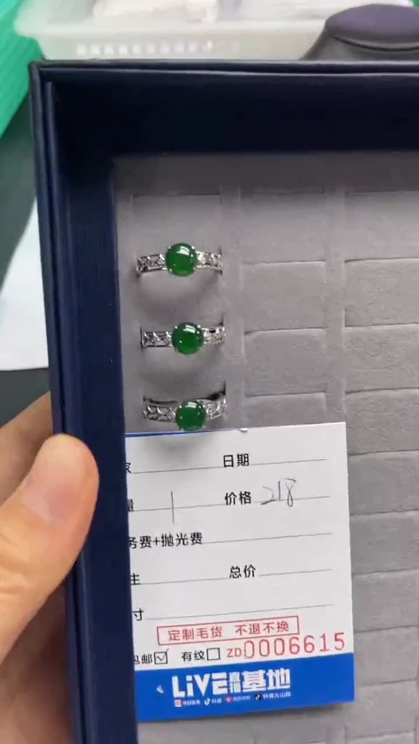 【闪购商品】翡翠颈饰银S925镶嵌6615【多样性发货 发其一】