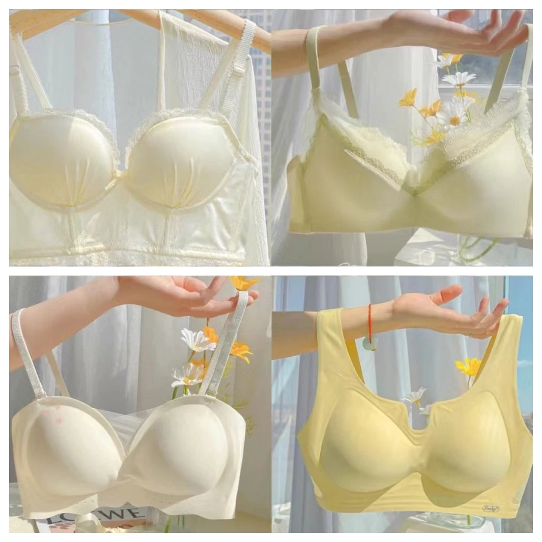 F001-200 无钢圈无痕聚拢调整型女士内衣