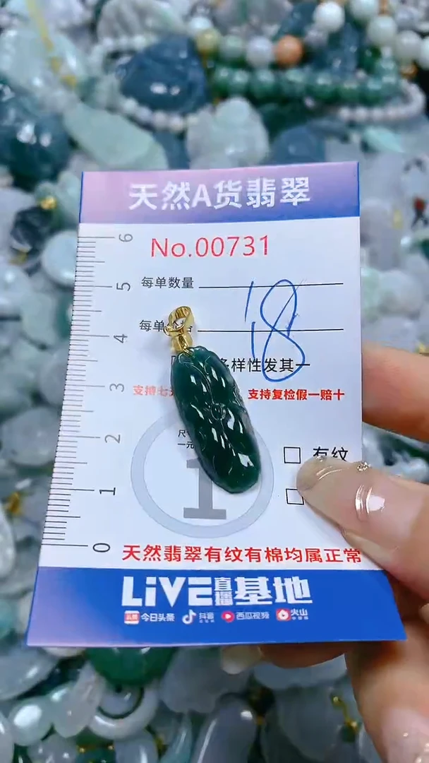 【闪购商品】翡翠颈饰未镶嵌天然翡翠