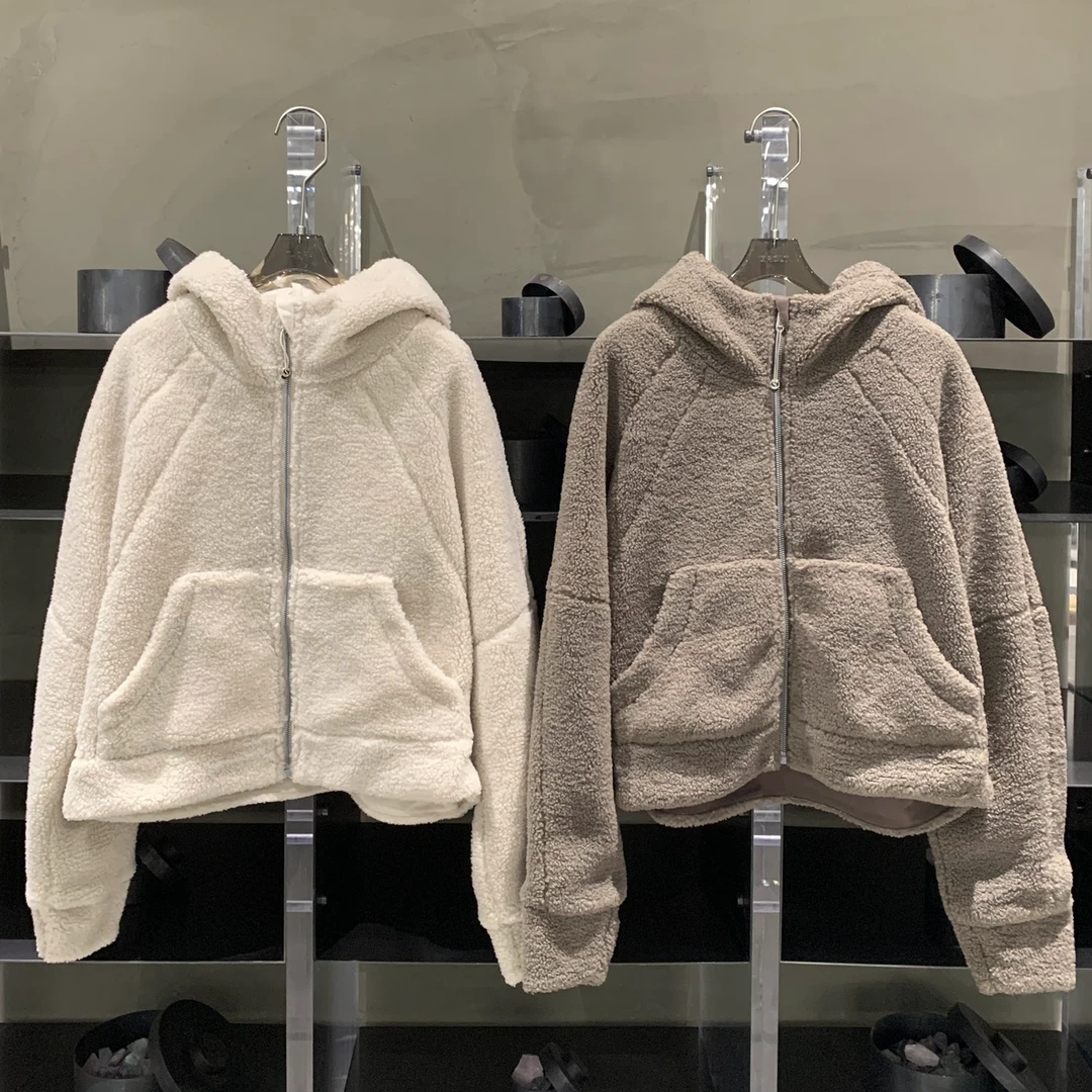 【小雨姐在这里】全拉链连帽摇粒绒卫衣M997