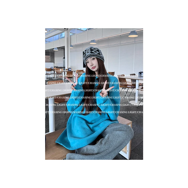 【CHASINGLIGHT】Tiffany卫衣“韩里韩气卫衣” 吸睛简约W2665/212号