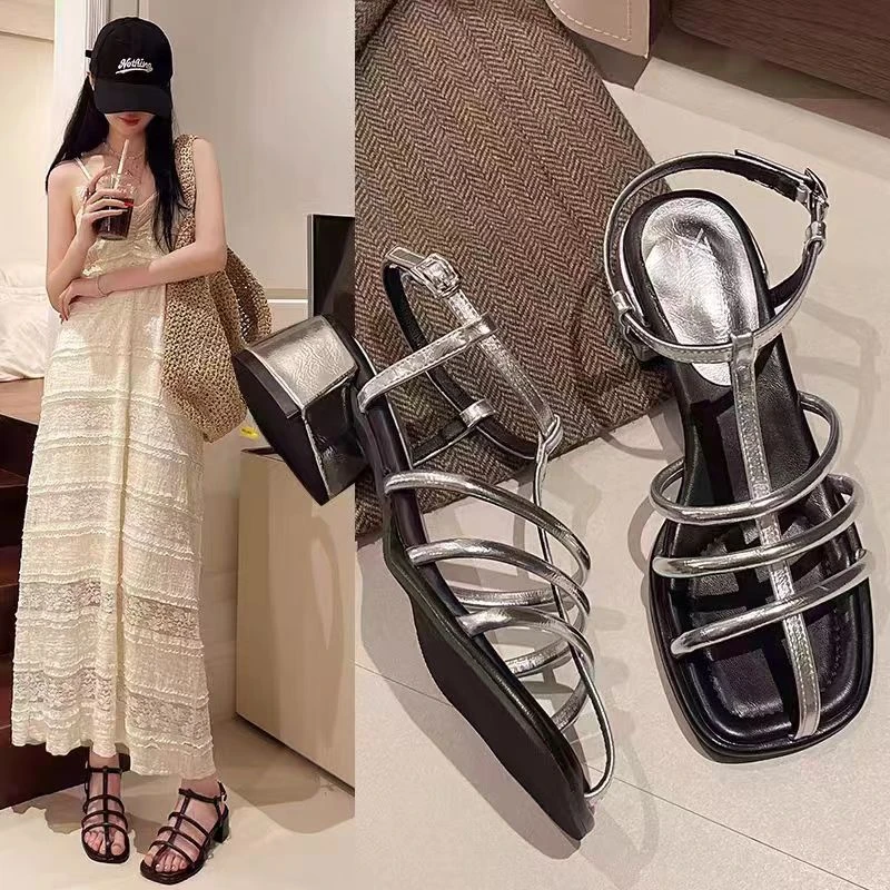 韩系防滑耐磨轻便百搭外穿舒适网红甜美女性感凉拖鞋30331