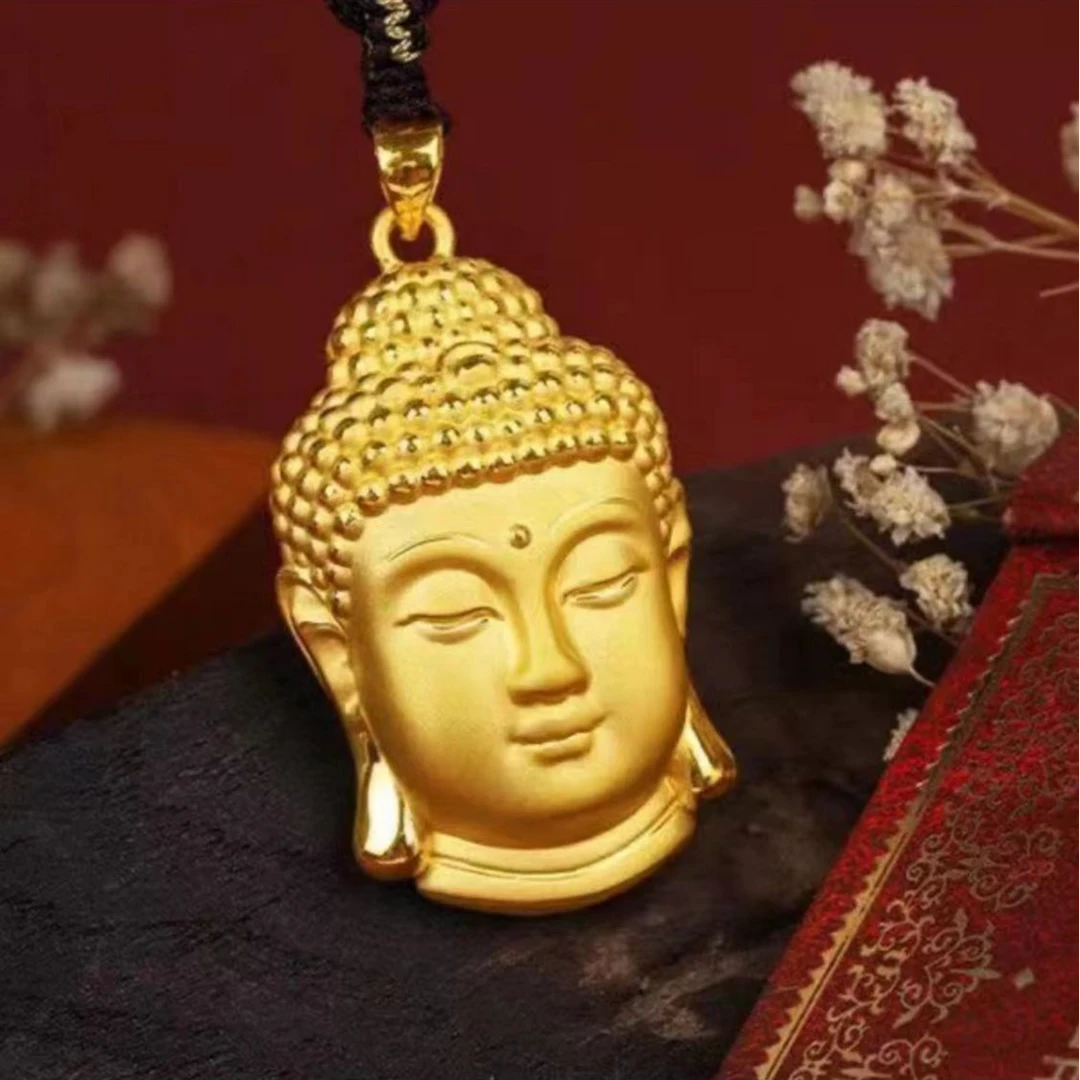足金999（佛头）传承大日如来弥勒佛祖佛头投资金条攒黄金悦己送礼