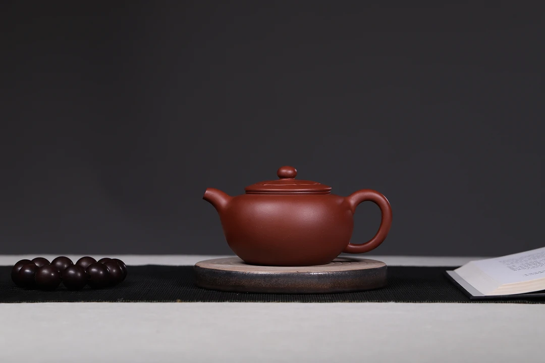 顾加颖全手工制，莲夏壶，原矿清水泥，容量280