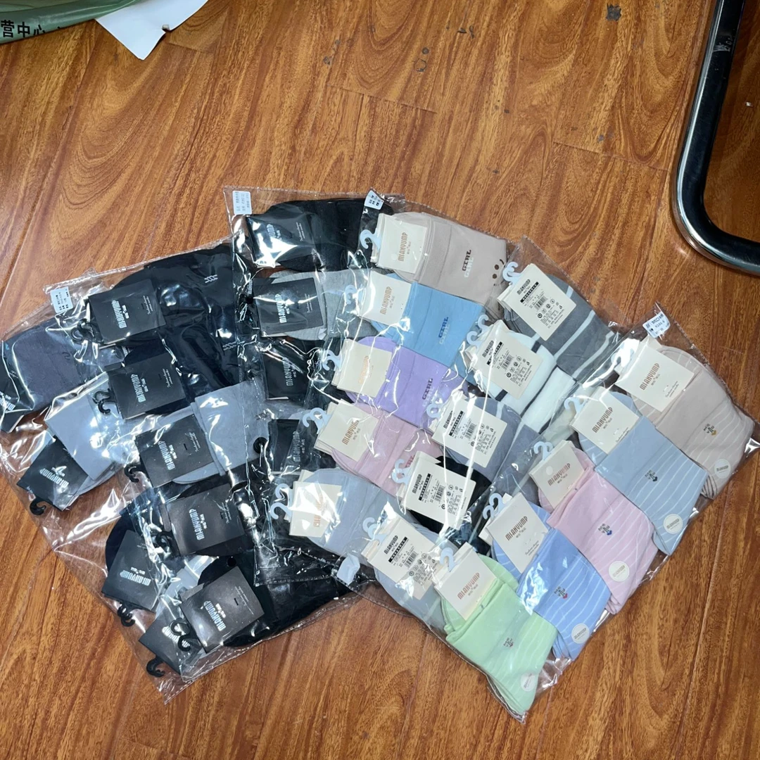 【百分百精梳棉】中高腰男女纯棉养护袜