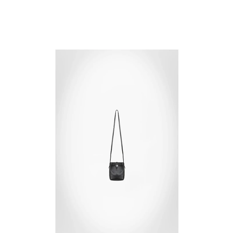 翻盖摁扣斜挎单肩手机包包【100%牛皮】ABBNKHB