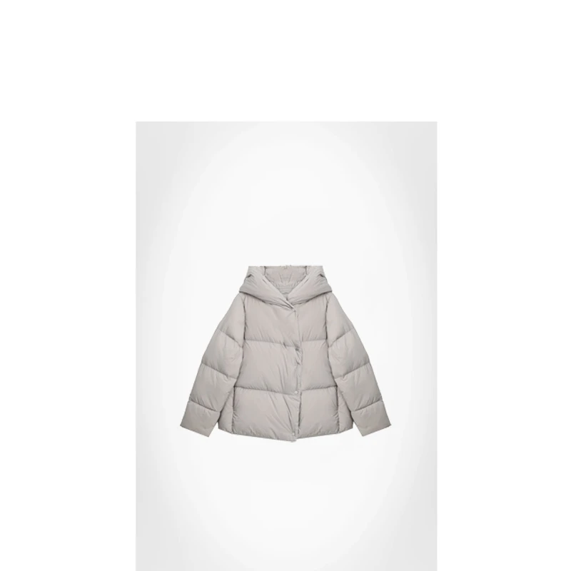 孤品625冬连帽宽松加厚保暖鹅绒外套【90%鹅绒 10%鹅毛】ABYH23-511