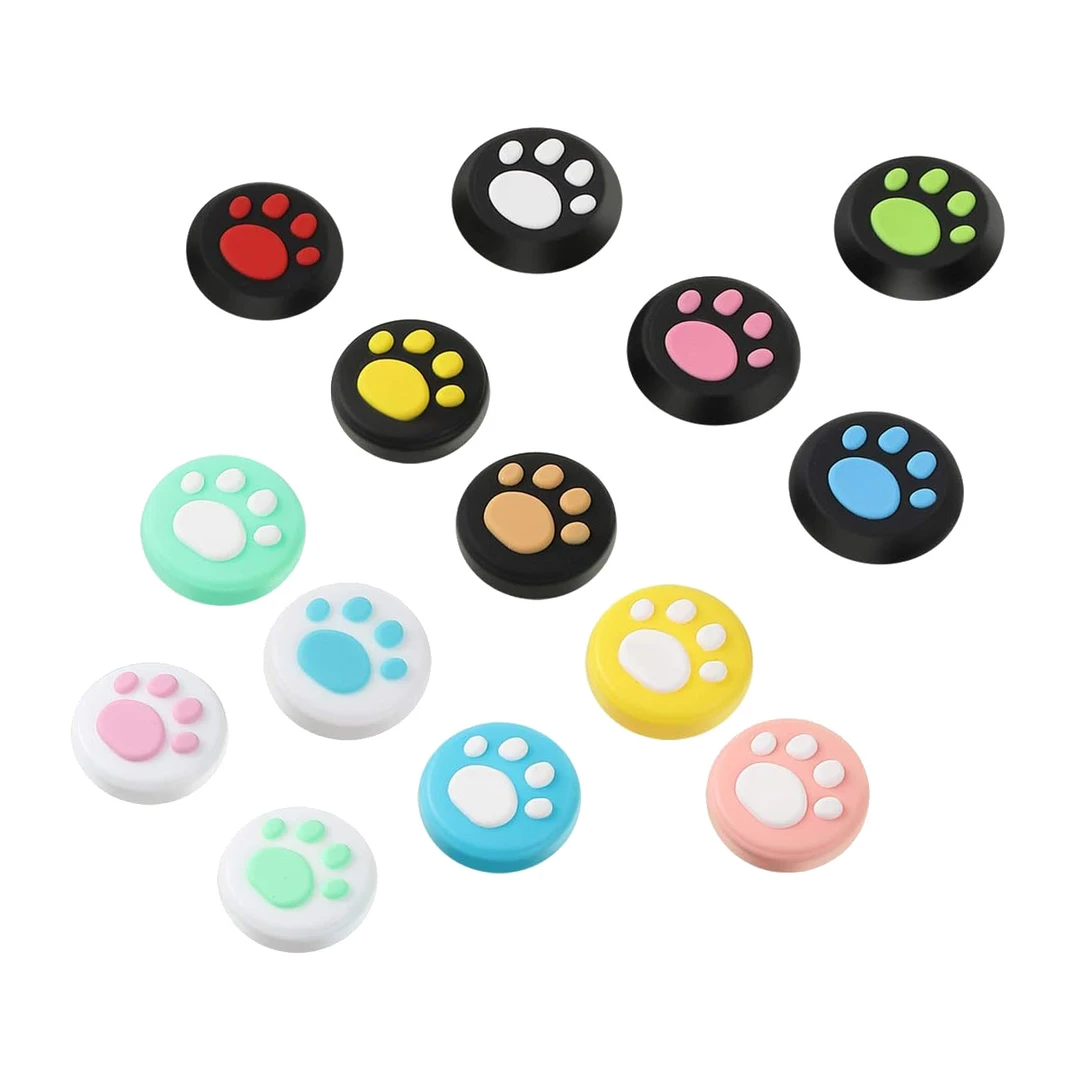 游戏摇杆帽硅胶猫爪摇杆保护套手柄摇杆提升手感