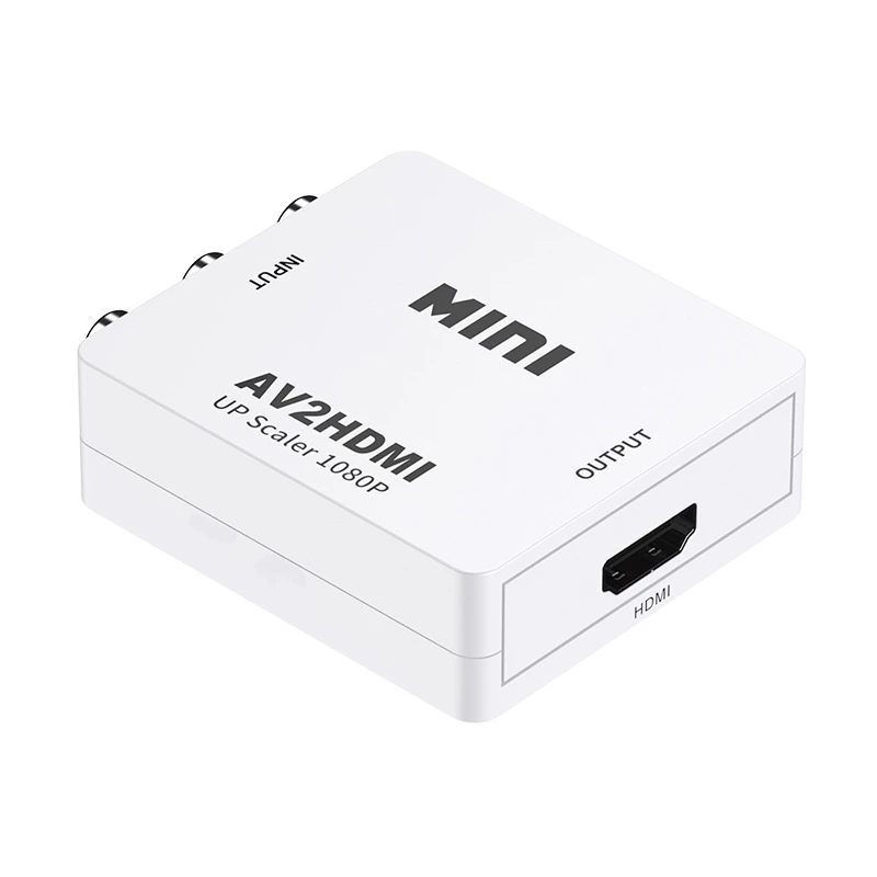 AV转HDMI转接器高清超清老式游戏适用通用HDMI接口转换