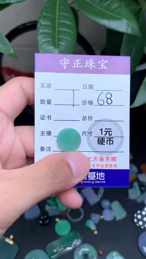 【闪购商品】翡翠颈饰未镶嵌福利款