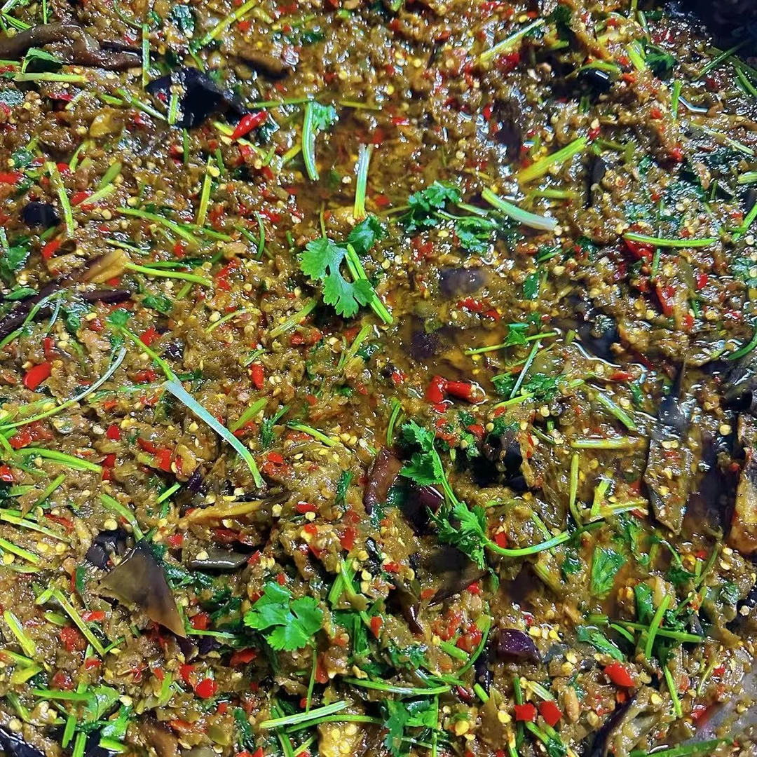 东北风味茄子辣椒酱顺丰包邮.