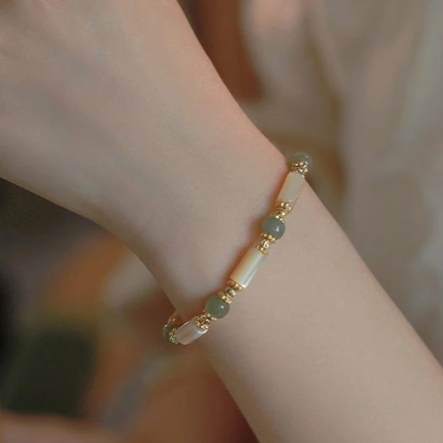 铜合金手链 国风竹节手链 E147D