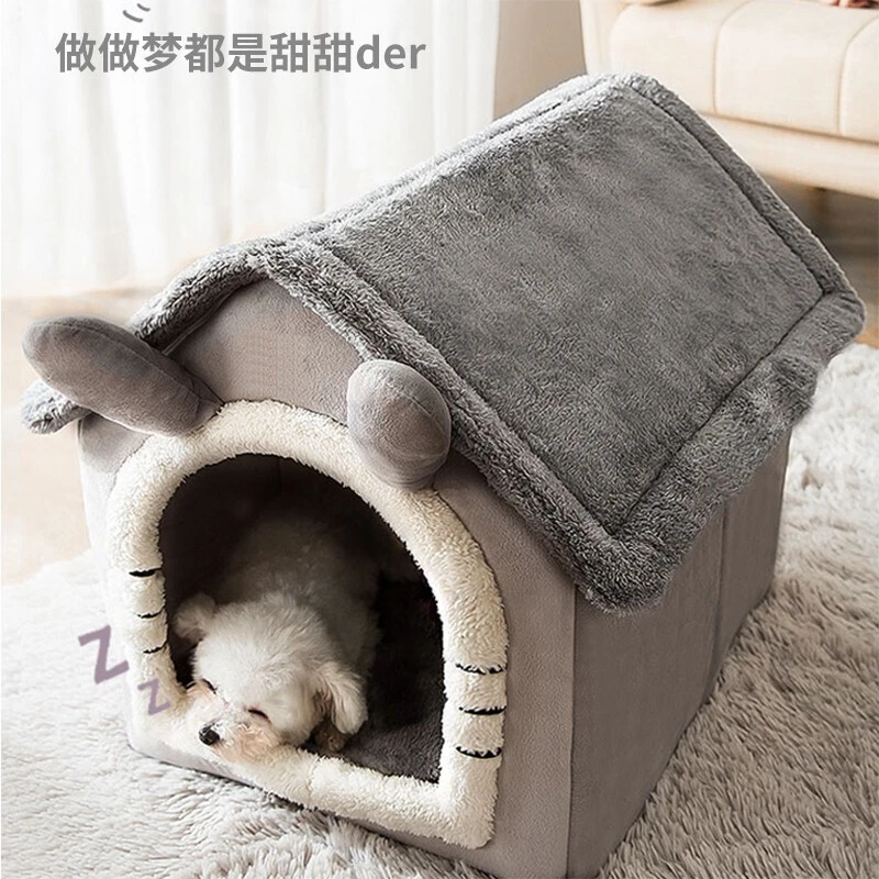 猫窝狗窝可拆洗四季猫窝封闭式法斗猫咪保暖宠物窝猫窝四季通用