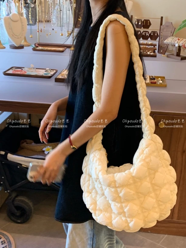 「Ohyoudo」百搭云朵包中号/店铺自制!春夏时尚斜挎包小众质感单肩